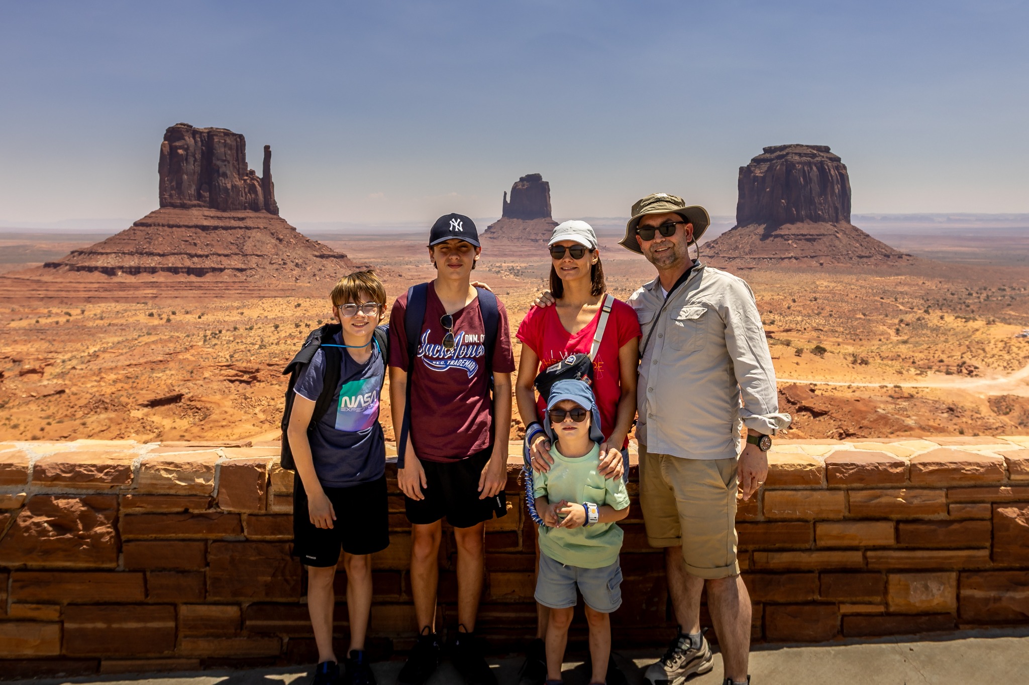 La famille JAAAC en voyage